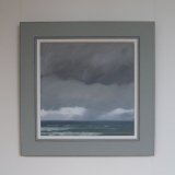 'Obec' frame with slip, grey