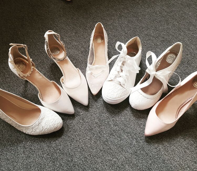 Perfect bridal shoe collection