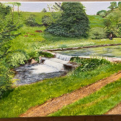 Acrylic commission