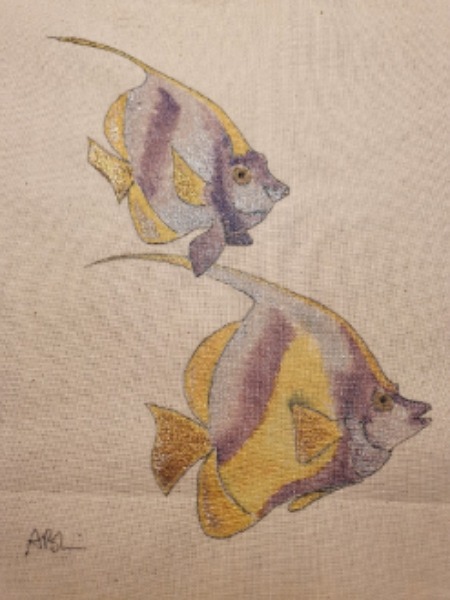fabric paintings