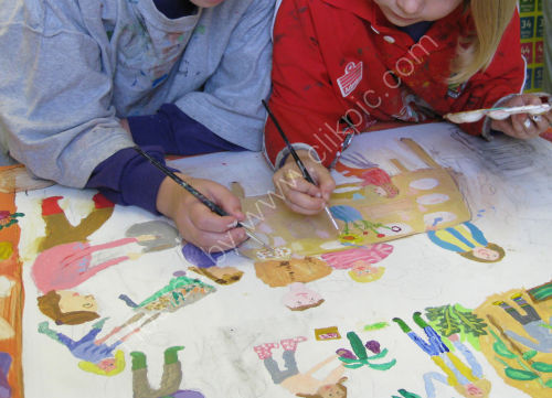 Barrington Court school project with Kate Lynch