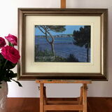 Evening Hill (framed)