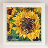 Sunflower Butterfly - framed: £145