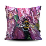 Foxglove Bumblebee Cushion