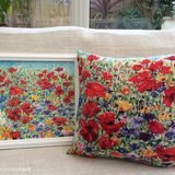 Bee Happy - Painting & Cushion
