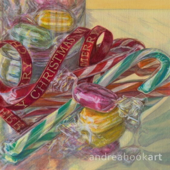 Candy Canes & Curling Ribbon