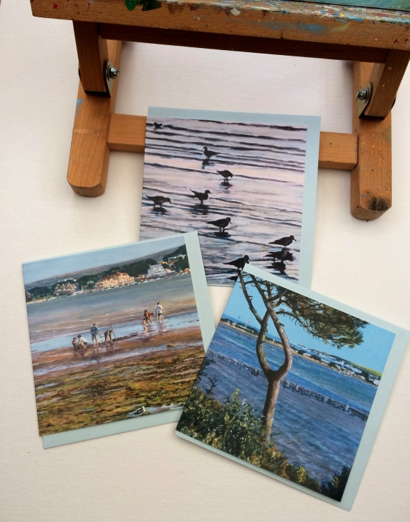 Coastal cards by Dorset Artist Andrea Hook