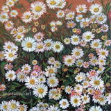 Daisy An oil painting on canvas of daisies