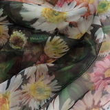 'Daisy' Paris Chiffon scarf - detail