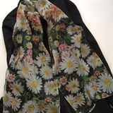 'Daisy' Paris Chiffon scarf Daisy Paris Chiffon scarf by Andrea Hook from an original painting