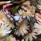 'Daisy' Silk Sensation Scarf - detail