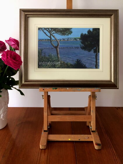 Evening Hill (framed)