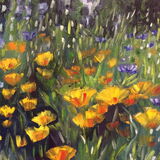 Yellow & Blue - detail