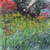 Approaching Dusk, Priory Cottage Garden