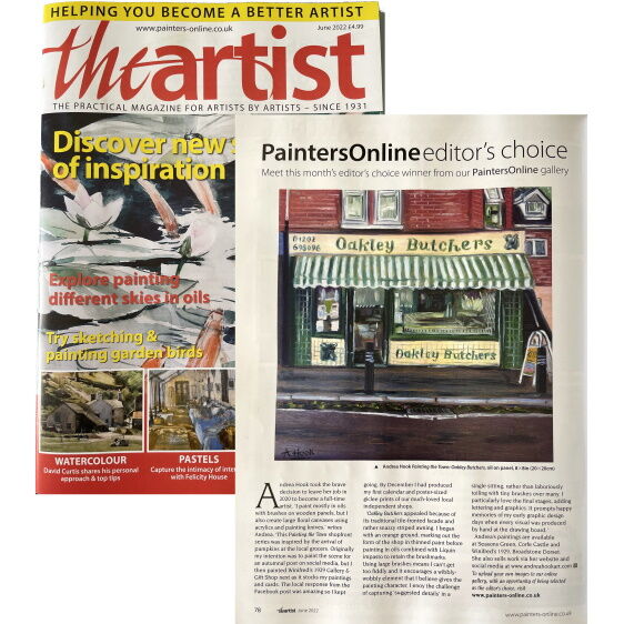 The Artist Magazine: Feature
