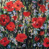 Big Poppy Canvas: Sold