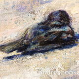 The Bathing Spot - detail