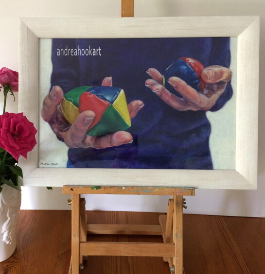 The Juggler (Framed)
