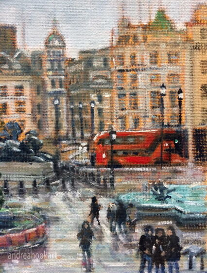 Sunny Intervals, Trafalgar Square (detail 2)