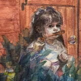 Portrait 1 - detail from 'Family Bubbles'