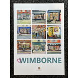 A3 giclee print of Wimborne