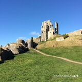 Cards at Corfe Castle National Trust, Dorset