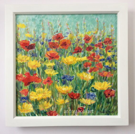 Summer Border - Framed: £175