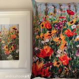 Jewel Border Cushion & NEW Jewel Border Print