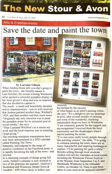 The New Stour & Avon Magazine Feature: July 22