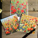 Set of 3 Wildflower Blank Greeting Cards