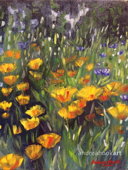 Yellow & Blue - detail