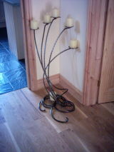 Floor standing candlestick