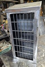 Large galvanised self filling bird feeder