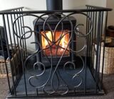 Handmade Art Nouveau Fire Guard