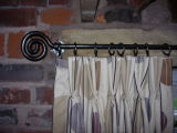 Spiral Curtain Pole