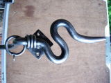 Wrought Iron Curtain pole finial