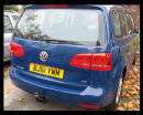 Swan neck towbar on VW Touran