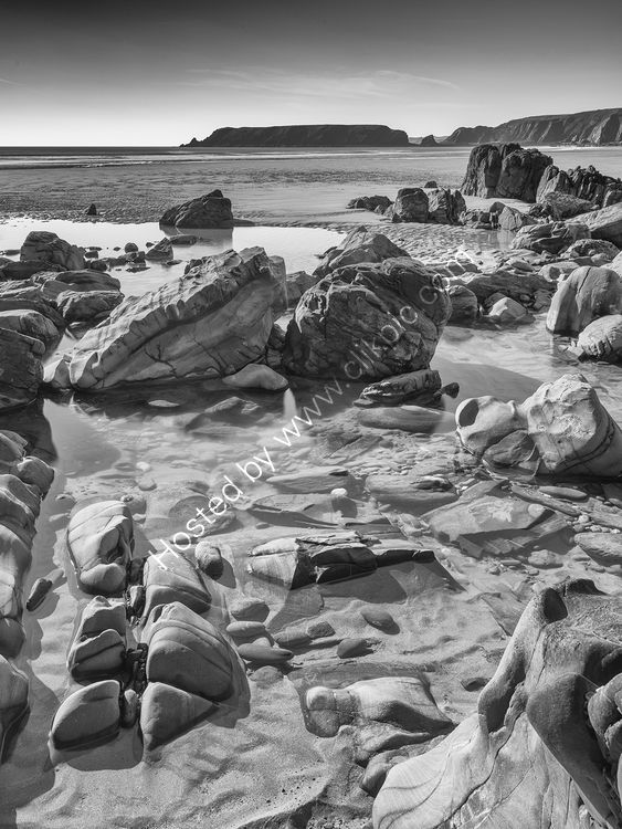 107 Marloes Sands B&W
