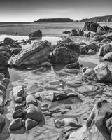107 Marloes Sands B&W
