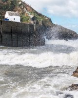 83 Porthgain In Storm Doris