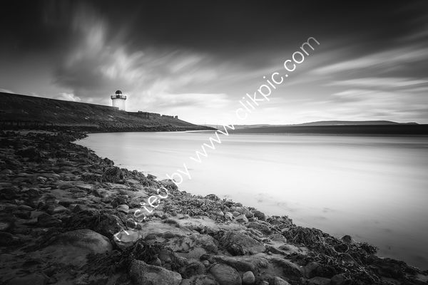 200 Burry Port Lighthouse B&W