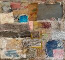 'Clean White Linen' 2024 (mixed media on paper)