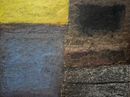 'Dark Sun' (mixed media on board) 2018 30cm x 25cm