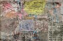 'Fly By Those Nets' 2024 (mixed media on paper)