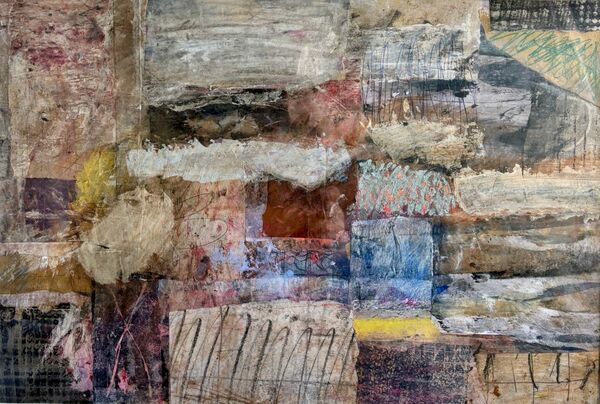 'Harbour' 2024 (mixed media on paper)