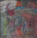 'Laguna 2' (mixed media on board) 2020 30cm x 30cm