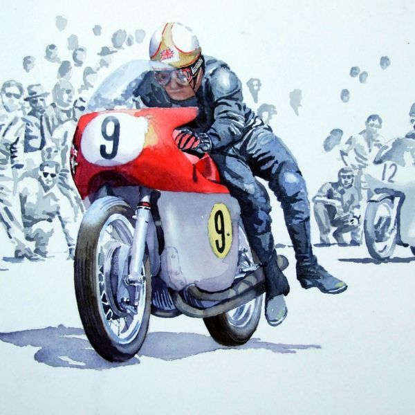 Hailwood Bump Starting the MV