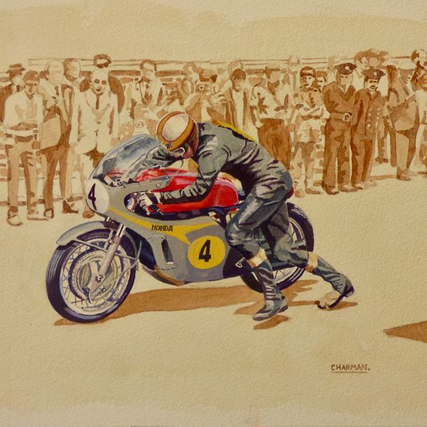 'Hailwood Gets Going'