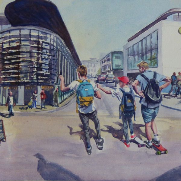 'Out Boarding' - Brighton Lanes