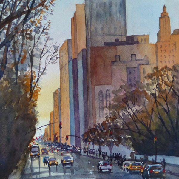 An Avenue in NY